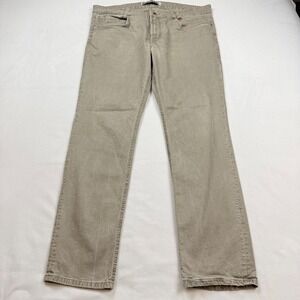 MAC Jeans Arne Pipe Mens 38x32 Slim Fit Pants Olive Taupe German Designed EUC‎